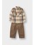 Erkek Bebek 2'li Takım Kareli Flanel Gömlek Pantolon G3226A525WN 1