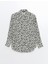 Yeni Sezon Desenli Uzun Kollu Kadın Gömlek 5