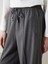 Yeni Sezon Beli Lastikli Geniş Paça Kadın Pantolon 3