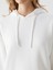 Yeni Sezon Kapüşonlu Düz Oversize Kadın Kalın Sweatshirt Tunik 3