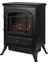 Elektrikli Şömine Siyah 1850 W Metal Kasa, Fanlı Şömine, Şömine Soba 2