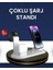Modern Tasarımlı Çok Fonksiyonlu Kablosuz Şarj Standı 1