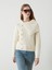 Yeni Sezon Dökümlü Yaka Kadın Triko Kazak 1