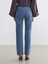Yeni Sezon Straight Fit Kadın Jean Pantolon 4
