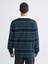 Yeni Sezon Polo Yaka Çizgili Erkek Sweatshirt 4