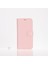 Apple iPhone 16 Pro Uyumlu, Hakiki Deri, El Yapımı, Cüzdanlı Kılıf, Toz Pembe 4