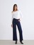 Yeni Sezon Flare Kadın Jean Pantolon 1