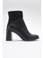 Topuklu Siyah Kadın Bot & Bootie 169-1012 3