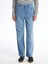 Yeni Sezon Straight Fit Kadın Jean Pantolon 2