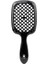 Xspring Saç Fırçası, Anti Statik ve Kabarma Hava Yastığı Tarağı, Islak Kuru Kıvırcık Kalın Düz Saçlar Için Dolaşık Açıcı Saç Fırçası, Paddle Dolaşık Açıcı Fırça Saç Derisi Masaj Tarağı (Siyah) 1