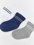 Yeni Sezon Desenli Erkek Çocuk Soket Çorap 3'lü 2
