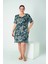 Kadın Battal Viskon Kısakol Gecelik C840-913 1
