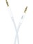 Xo Is Beauty 3.5mm Aux Ses Kablosu R211C, 1 Metre Örgü Kaplama, Araba ve Kulaklık Uyumlu, Hd Ses, Dayanıklı Kablo (Beyaz) 1