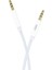 Xo Is Beauty 3.5mm Aux Ses Kablosu R211C, 1 Metre Örgü Kaplama, Araba ve Kulaklık Uyumlu, Hd Ses, Dayanıklı Kablo (Beyaz) 3