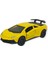 Çek Bırak Metal Küçük Arabalar 8 cm - 6411A-21 - Sarı 1