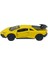 Çek Bırak Metal Küçük Arabalar 8 cm - 6411A-21 - Sarı 3
