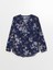 Yeni Sezon Kaçık Yaka Çiçekli Uzun Kollu Kadın Bluz 5