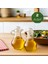 PBT-570 Kapaklı Akrilik 2li Yağlık Sirkelik Yağdanlık Seti 80ML 1