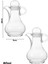 PBT-570 Kapaklı Akrilik 2li Yağlık Sirkelik Yağdanlık Seti 80ML 3