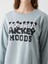 Yeni Sezon Bisiklet Yaka Mickey Mouse Baskılı Kadın Sweatshirt 3