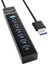 PX-3017 Onezero 1.2 Metre Usb3.0 Hub, 7 Port USB 3.0 Çoklayıcı, USB Çoklayıcı Siyah, 7 Port USB Hub 3