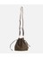03CAH316270A880 KADIN Süet Deri Haki Bucket Omuz Çantası 2
