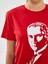 Yeni Sezon Bisiklet Yaka Atatürk Temalı Kadın Tişört 5