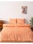 Turuncu Çift Kişilik Nevresim Takımı Pamuklu 1