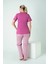 Kadın Penye Süprem Kısakol Pijama Takım C840-918 2