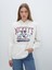 Yeni Sezon Mickey Mouse Baskılı Oversize Kadın Hoodie 1
