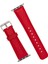 Apple Watch Uyumlu Deri Kordon 42-44-45MM Erc2 Kırmızı 4