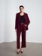60767 Blazer Ceket-Bordo 5