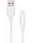 USB To Lightning ile Uyumlu ile Uyumlu Hızlı Şarj ve Data Kablosu 40 cm (Beyaz) 1