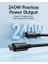 Tungsten Hızlı Şarj Data Kablosu Type-C To Type-C 240W 1m Siyah 3