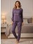 Bayan Polar Raporlu Pijama Takımı 1