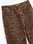 Normal Bel Düğmeli Düz Paça Zebra Desenli Jean Pantolon - Straight Fit Jean 5