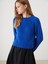 Yeni Sezon Bisiklet Yaka Kadın Triko Kazak 1