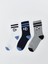 Yeni Sezon Desenli Erkek Çocuk Soket Çorap 3'lü 1