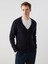 Yeni Sezon Standart Kalıp V Yaka Erkek Triko Hırka 1