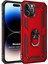 Kılıf 15 Pro Için Ring Holder Kırmızı [ 15 Pro ile Uyumlu Kılıf - Kırmızı] 1