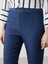 Yeni Sezon Beli Lastikli Flare Kadın Jean Pantolon 3