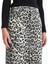 Yeni Sezon Standart Fit Leopar Desenli Kadın Jean Etek 3