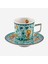 Arancia Turkuaz Porselen Kahve Fincan Seti 120 ml 1