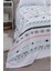 Battal Boy Desenli Pike 240X260 cm Beyaz 2