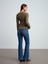 72086 Dikiş Detaylı Bootcut Jean-Tint 2