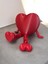 Büyük Kalp Figürü Emoji Heykeli – Masaüstü Ofis Dekorasyonu, Sevgiliye Hediye Obje 15CM 3