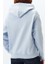 Kadın Mavi Kapüşonlu Sweatshirt 2