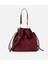 03CAH316270A780 KADIN Süet Deri Bordo Bucket Omuz Çantası 1