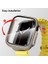 ile Uyumlu Saate Ultra Görünümü Veren Uzay Gri Ekran Koruyucu Kasa Full Koruma (42MM) 3