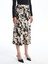Yeni Sezon Standart Fit Desenli Kadın Etek 2